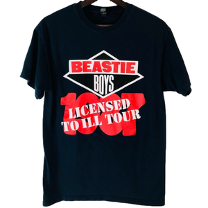 Beastie Boys Licensed To ILL Tour Tee Shirt Unisex Size Med 80s 90s Streetwear
